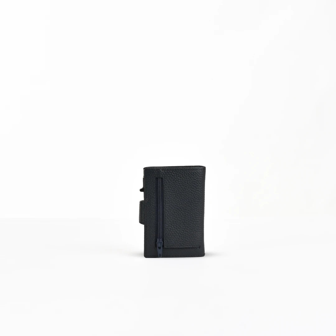 NUVE Genuine Leather Accessories Secrid Holder - Navy